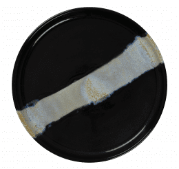 Assiette plate à bord droit - 162054 -   27 cm