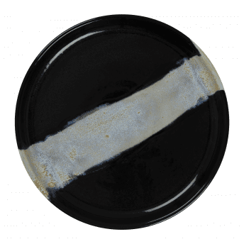 Assiette à dessert à bord droit - 162053 -   21 cm