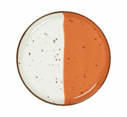 Assiette à dessert à bord droit - 162071 -   21 cm