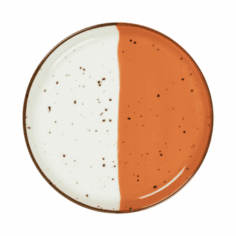 Assiette à dessert à bord droit - 162071 -   21 cm