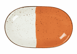 Assiette ovale sans aile - 162075 -    32x20 cm