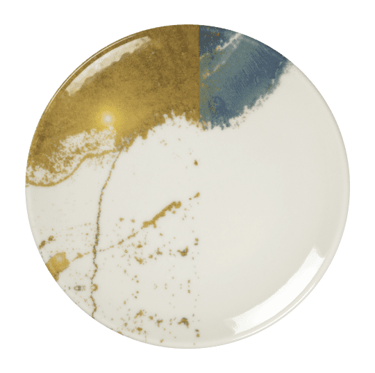 Assiette à dessert plate sans aile - 162080 -  